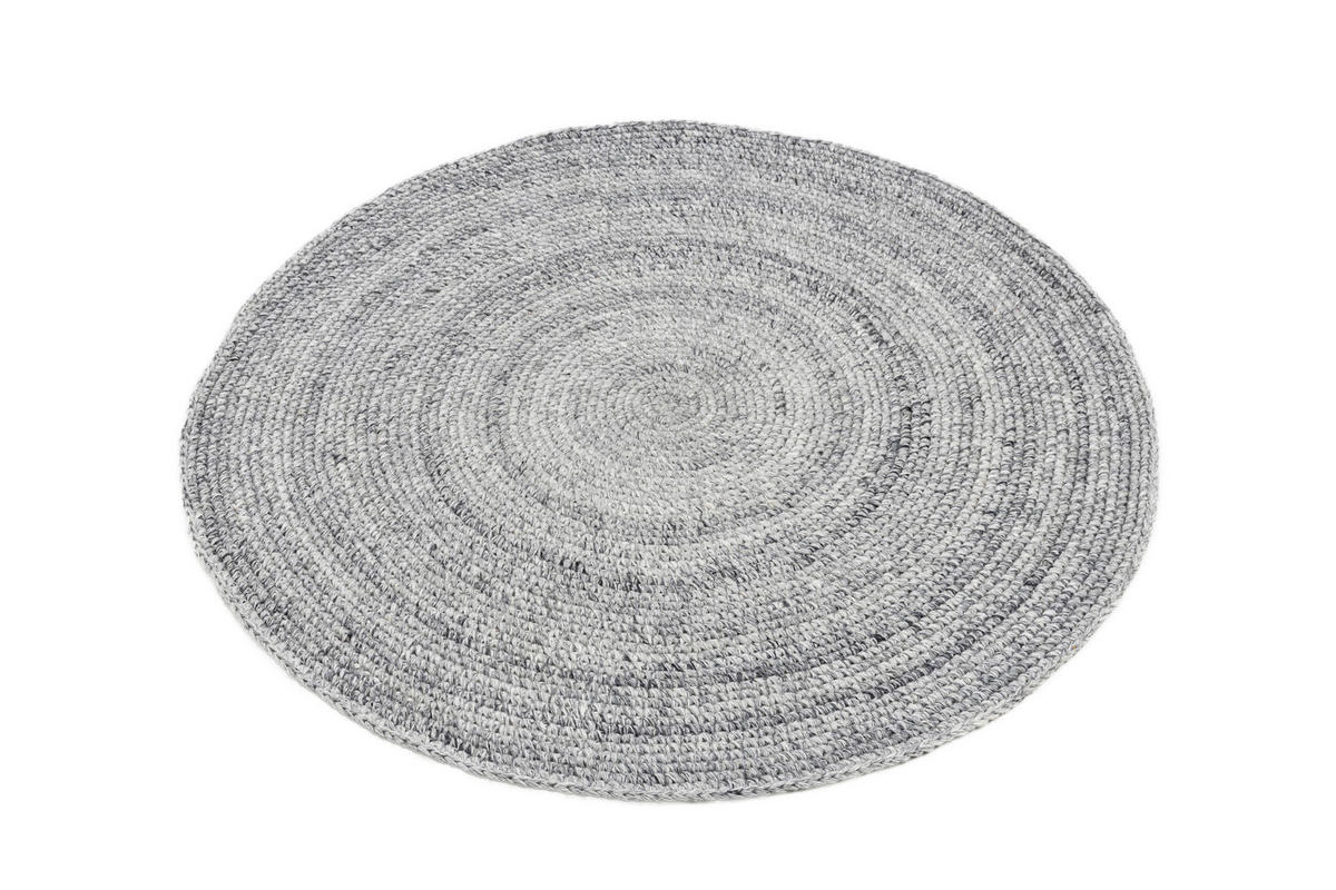 PREPROGA ZA ZUNANJO UPORABO      75/75 cm    tkano  svetlo siva  - svetlo siva, Basics, tekstil (75/75cm)