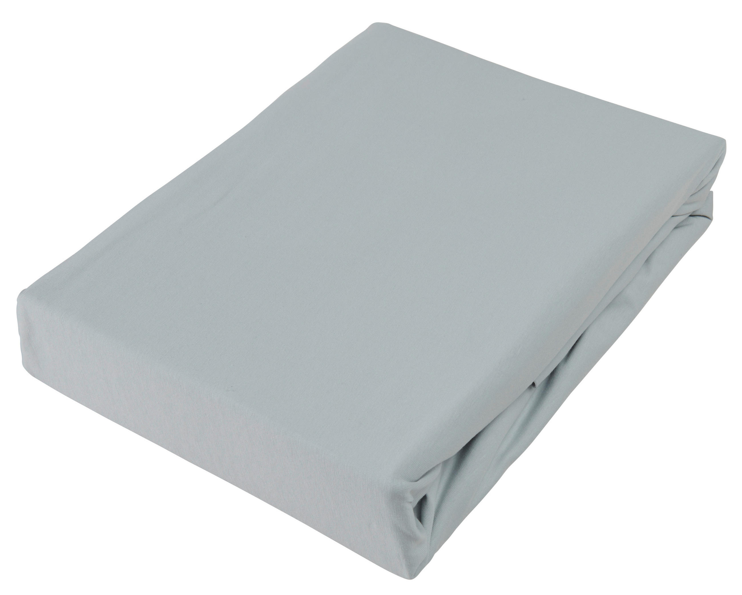 CEARȘAF CU ELASTIC BOXSPRING 180/220 cm  - argintiu, Konventionell, textil (180/220cm) - Novel