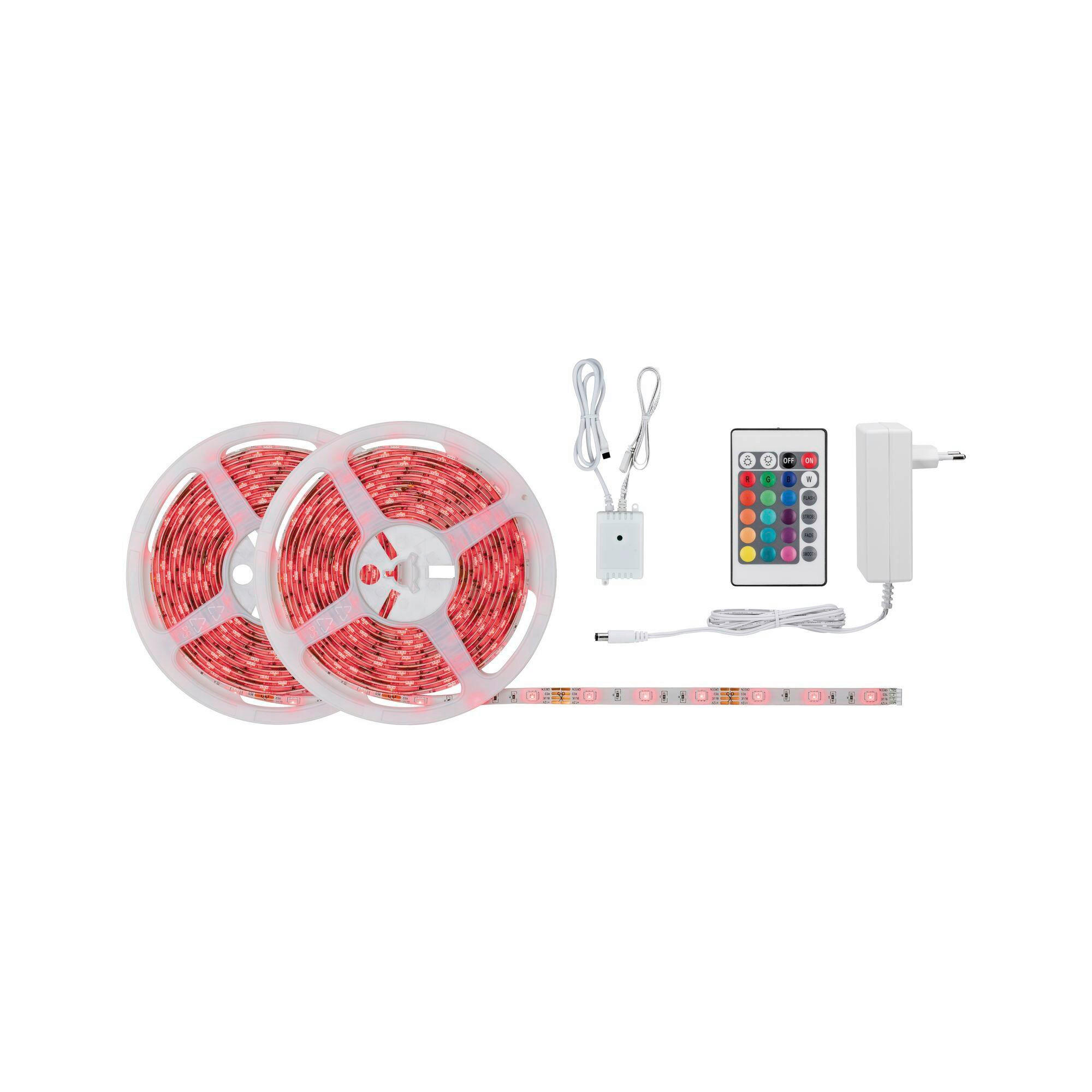 Led-streifen Set Farbwechsler L: 10 M + Fernbedienung
