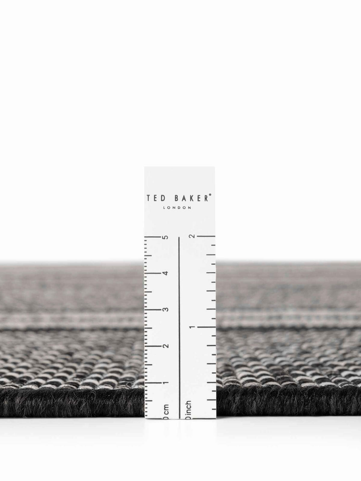 FLACHWEBETEPPICH 160/230 cm Haringey Schwarz, Weiß rechteckig  - Schwarz/Weiß, Design, Kunststoff (160/230cm)