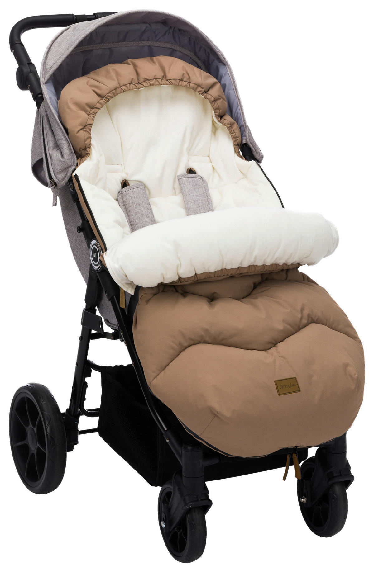 FUßSACK Ogre  - Braun, Basics, Kunststoff/Textil (53/105cm)