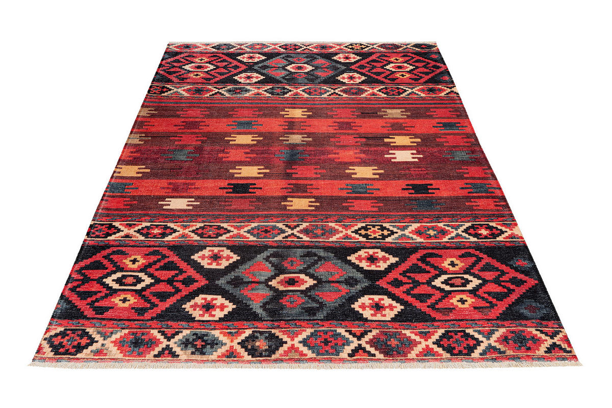FLACHWEBETEPPICH 150/230 cm My Ethno Multicolor  - Multicolor, LIFESTYLE, Textil (150/230cm) - Obsession