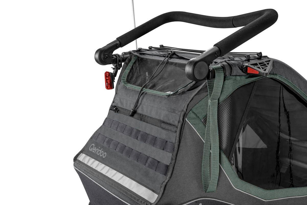 FAHRRADANHÄNGER    - Basics, Kunststoff/Metall (122/67/90cm)