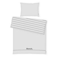 MLADINSKA POSTELJNINA BENCH 140/200 cm renforcé siva, črna  - siva/črna, Konvencionalno, tekstil (140/200cm) - Bench