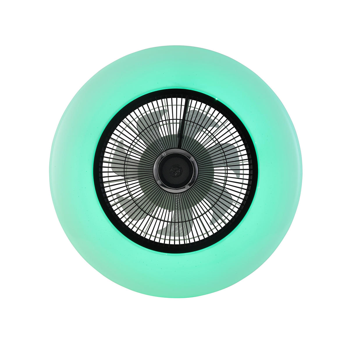PLAFONSKI VENTILATOR   - providno/bela, Osnovno, metal/plastika (55/17,5cm) - Mican
