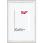BILDERRAHMEN 11,5/16,5 cm  - Weiß, Basics, Glas/Holzwerkstoff (11,5/16,5cm) - Boxxx