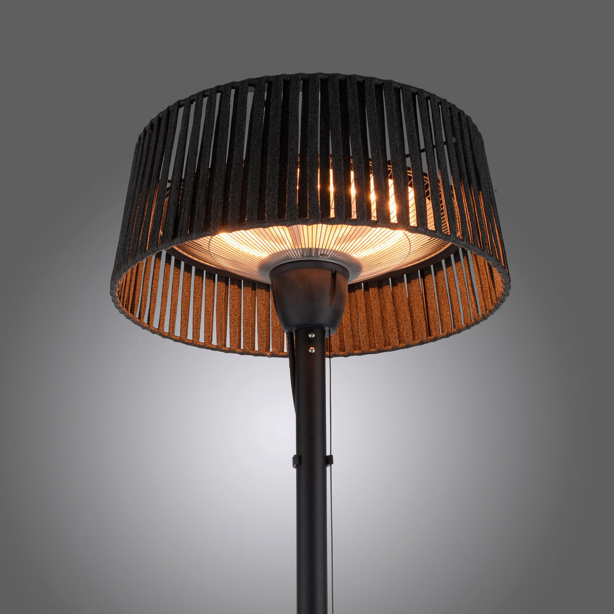 ZUNANJI GRELNIK  Glow   50/50/195 cm          - črna, Basics, kovina (50/50/195cm)