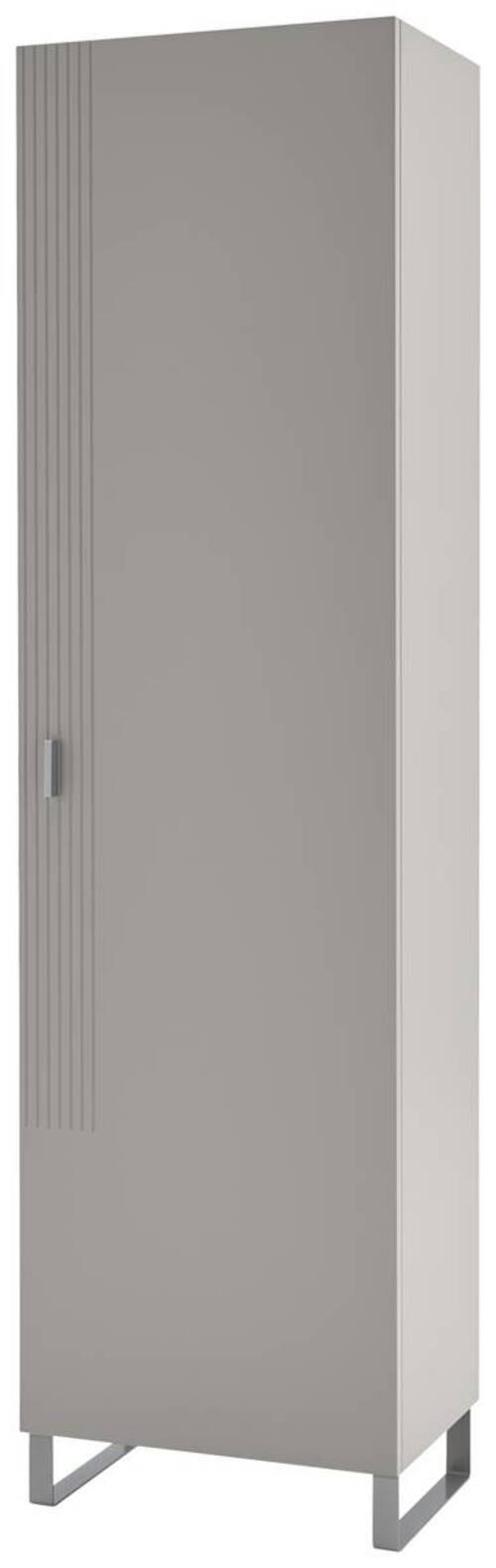 GARDEROBENSCHRANK 52/192/36 cm  - Sandfarben/Eichefarben, Design, Holzwerkstoff/Metall (52/192/36cm) - Dieter Knoll