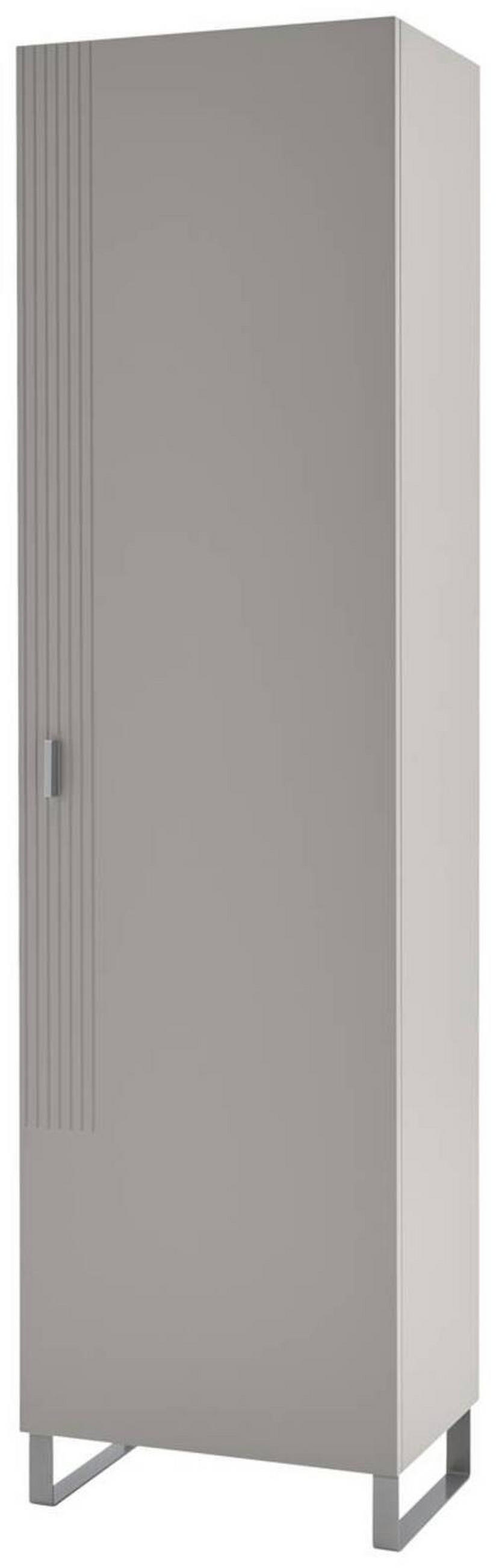 GARDEROBENSCHRANK  in 52/192/36 cm  - Sandfarben/Eichefarben, Design, Holzwerkstoff/Metall (52/192/36cm) - Dieter Knoll
