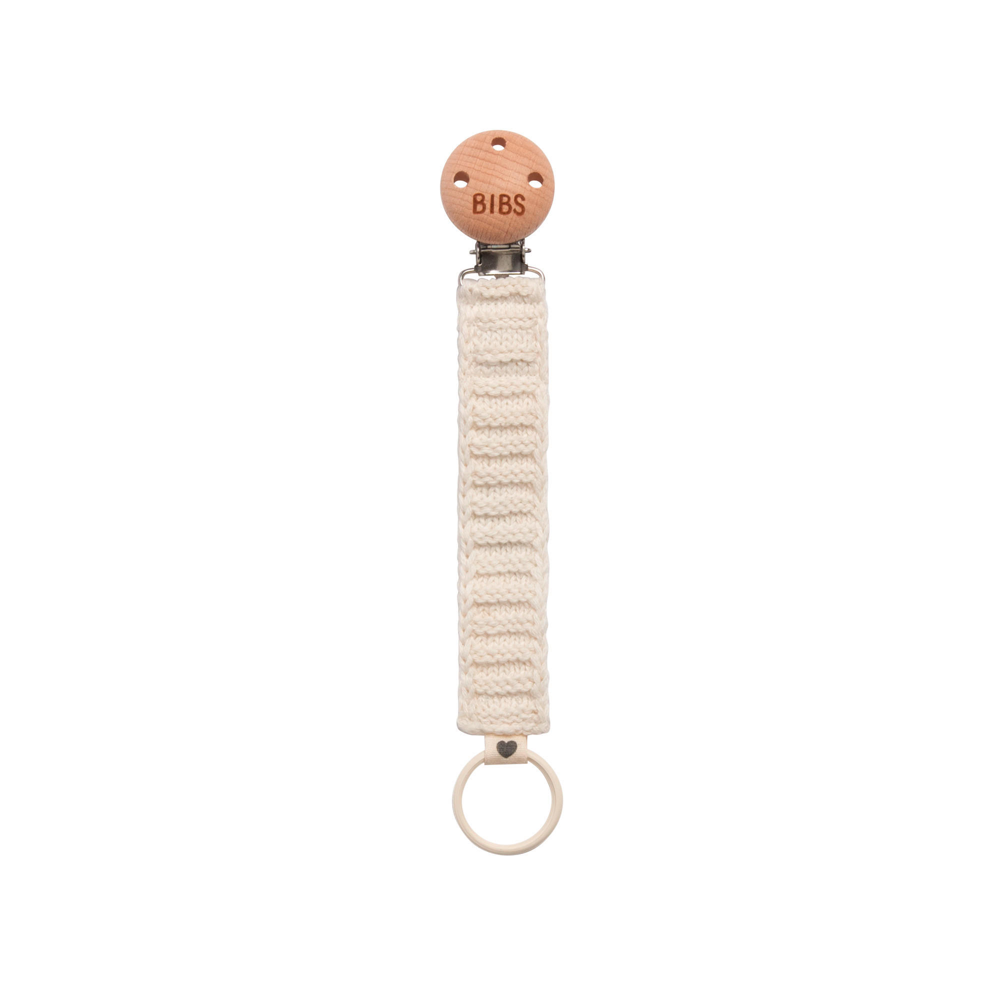 SCHNULLERKETTE 0 Monat(e)  - Creme, Basics, Holz/Textil (7,8/18,9/2,2cm)
