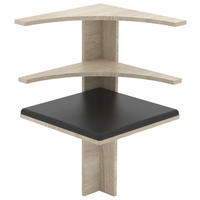Eckbankelement  in Sonoma Eiche  - Sonoma Eiche, MODERN, Holzwerkstoff (43/78/43cm) - MID.YOU