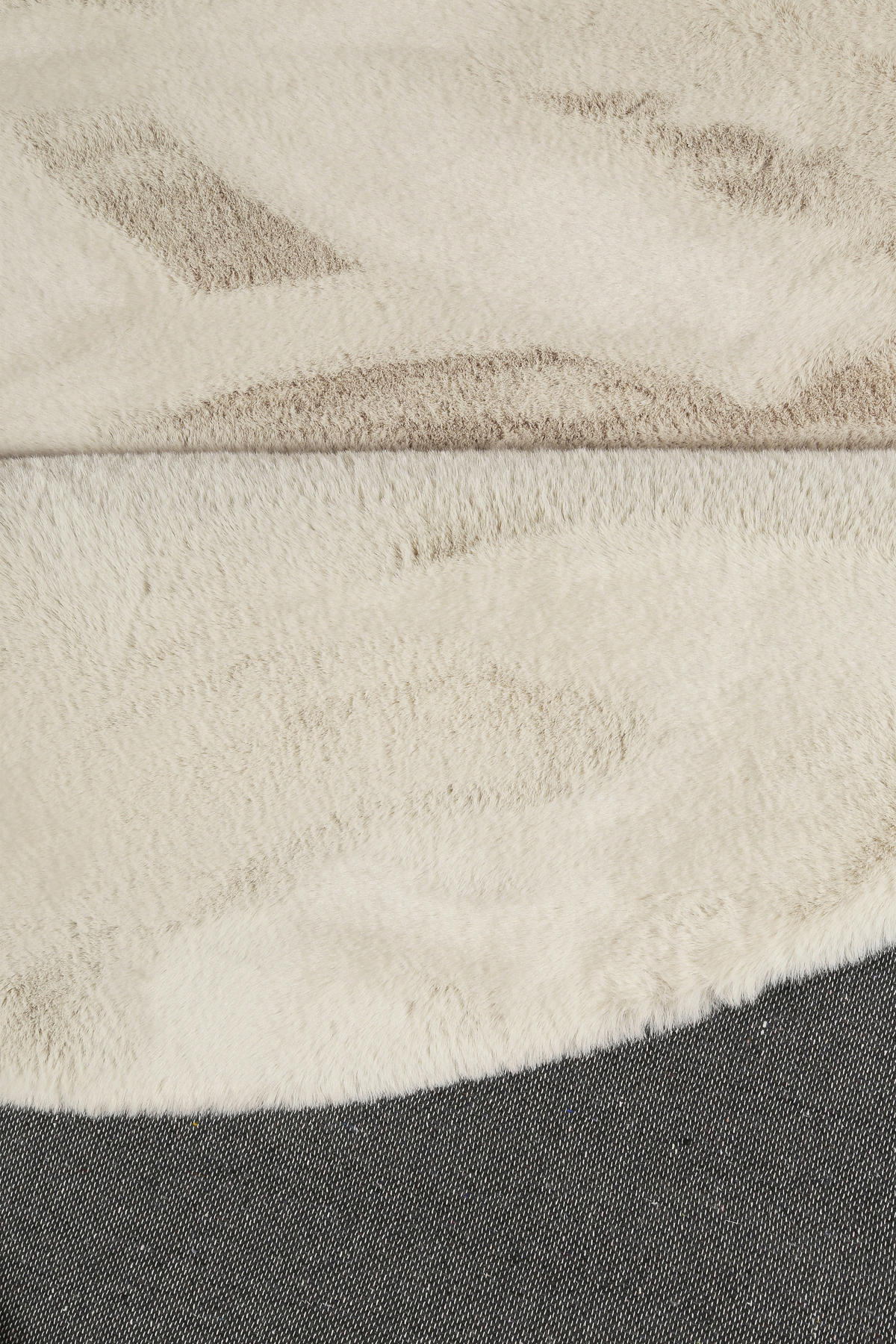 HOCHFLORTEPPICH 100 cm Alice Creme, Beige  - Beige/Creme, KONVENTIONELL, Textil (100cm) - Esprit