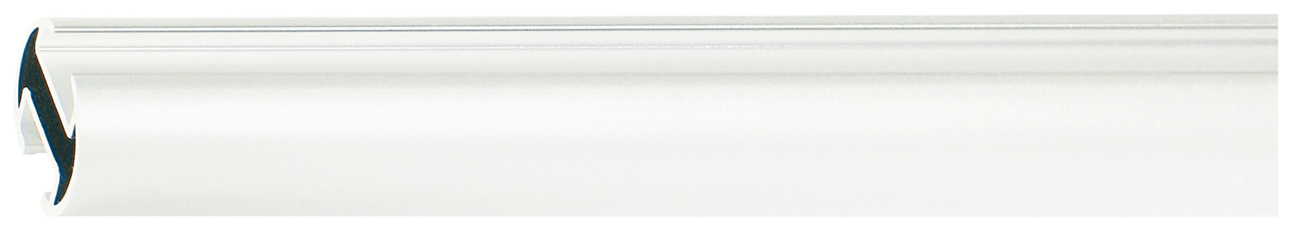 Șină Pentru Perdea  - alb, Basics, metal (160cm) - Homeware