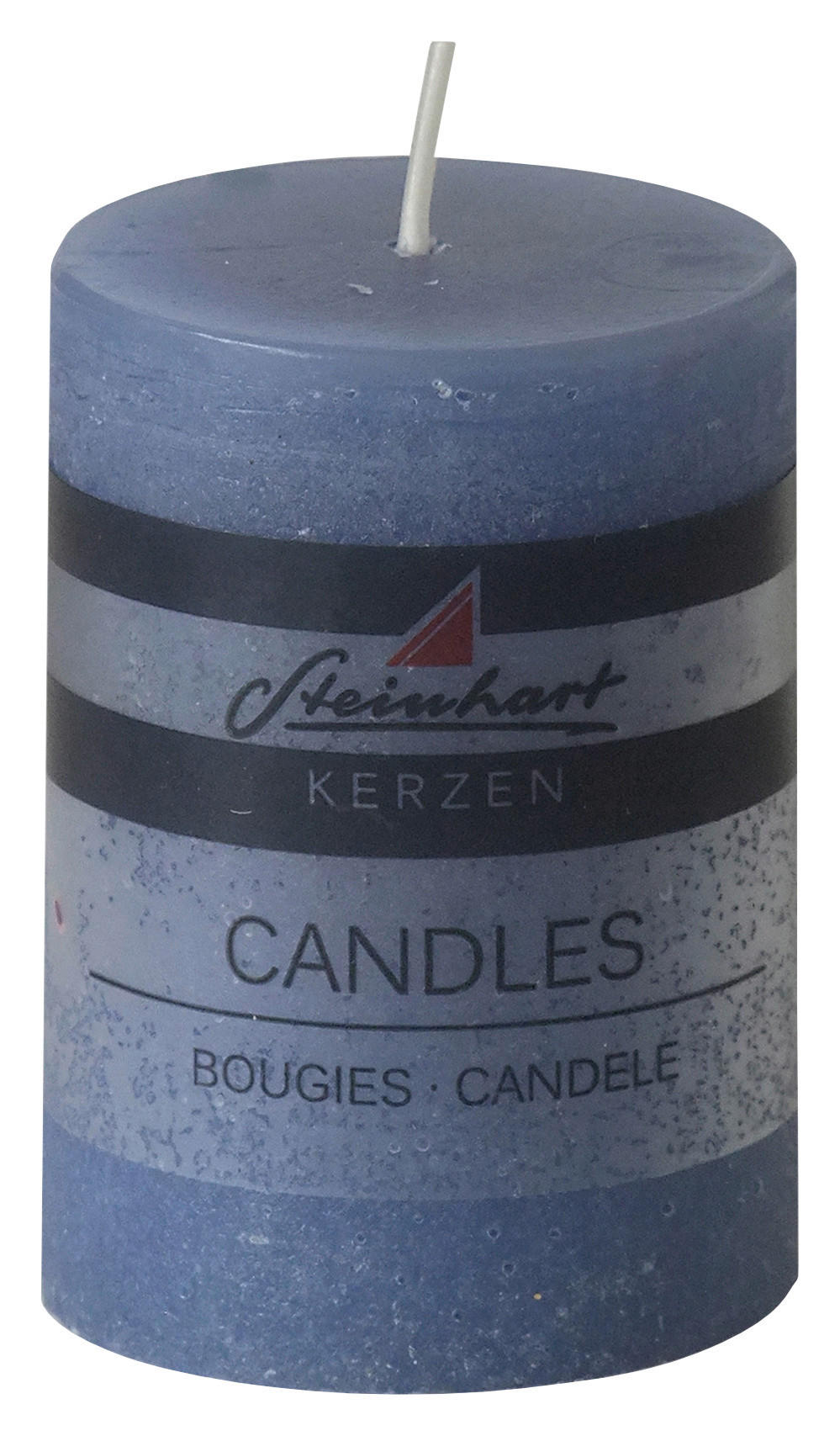 STUMPENKERZE 5,8/8 cm  - Dunkelblau, Basics (5,8/8cm) - Steinhart