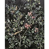 VLIESTAPETE  - Schwarz/Rosa, Basics (200/250cm) - Xora