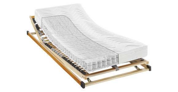 MATRATZENSET 100/200 cm - Eichefarben, Basics, Holz (100/200cm) - Sleeptex