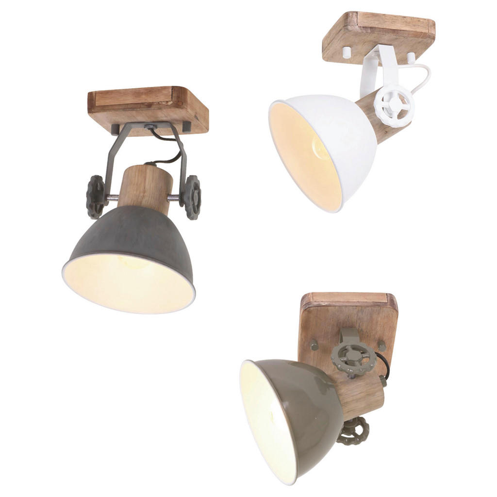 Thumbnail - Xxxl Deckenspots, Anthrazit, Kupfer, Holz, Metall, Eiche, 59x19x23 cm, drehbar, Lampen & Leuchten, Innenbeleuchtung, Spo...