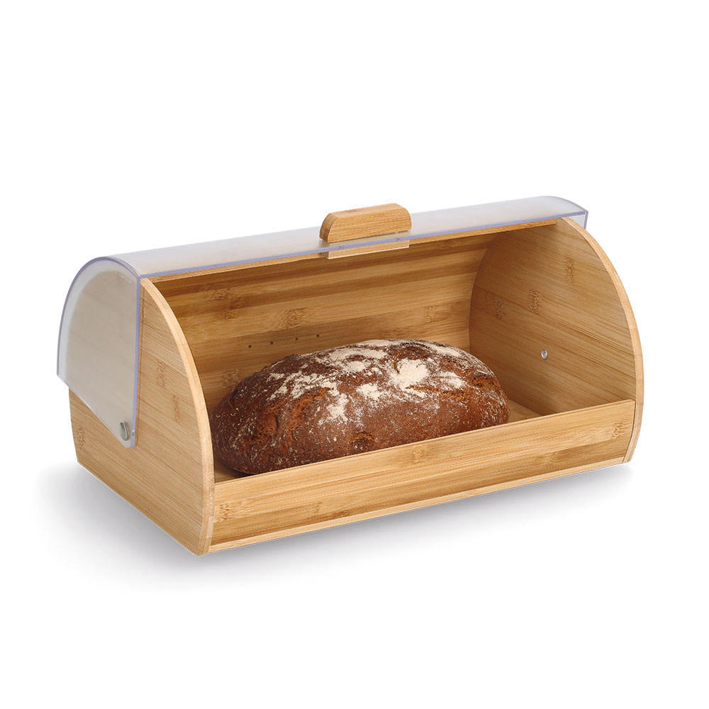 BROTKASTEN - Transparent, Basics, Holz/Kunststoff (39/27/19cm) - Zeller Present