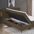 BOXBETT 180/200 cm  in Braun  - Schwarz/Braun, Design, Holz/Holzwerkstoff (180/200cm) - Xora