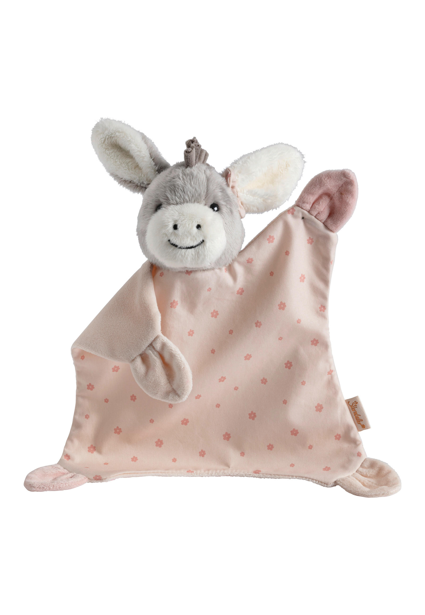 SCHMUSETUCH EMMI GIRL  - Hellrosa, Basics, Textil (30/24/8cm) - Sterntaler