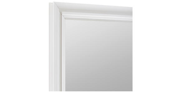 WANDSPIEGEL 45/60/2,8 cm    in rechteckig  - Weiß, KONVENTIONELL, Glas/Holzwerkstoff (45/60/2,8cm) - Carryhome