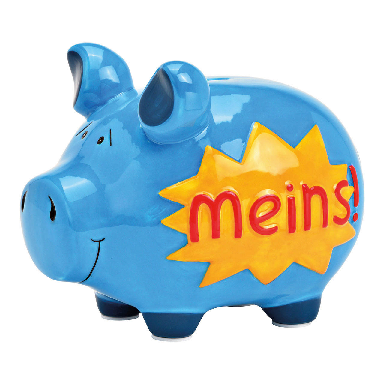 SPARDOSE  - Blau, KONVENTIONELL, Keramik (19/15/15cm)