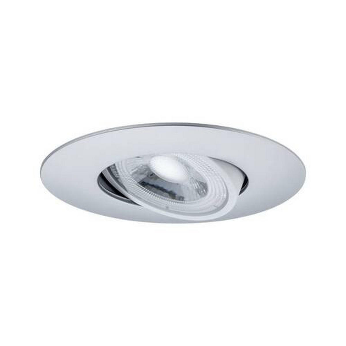 LED-DECKENLEUCHTE 8,2 cm  - Chromfarben, Basics, Kunststoff (8,2cm) - Paulmann