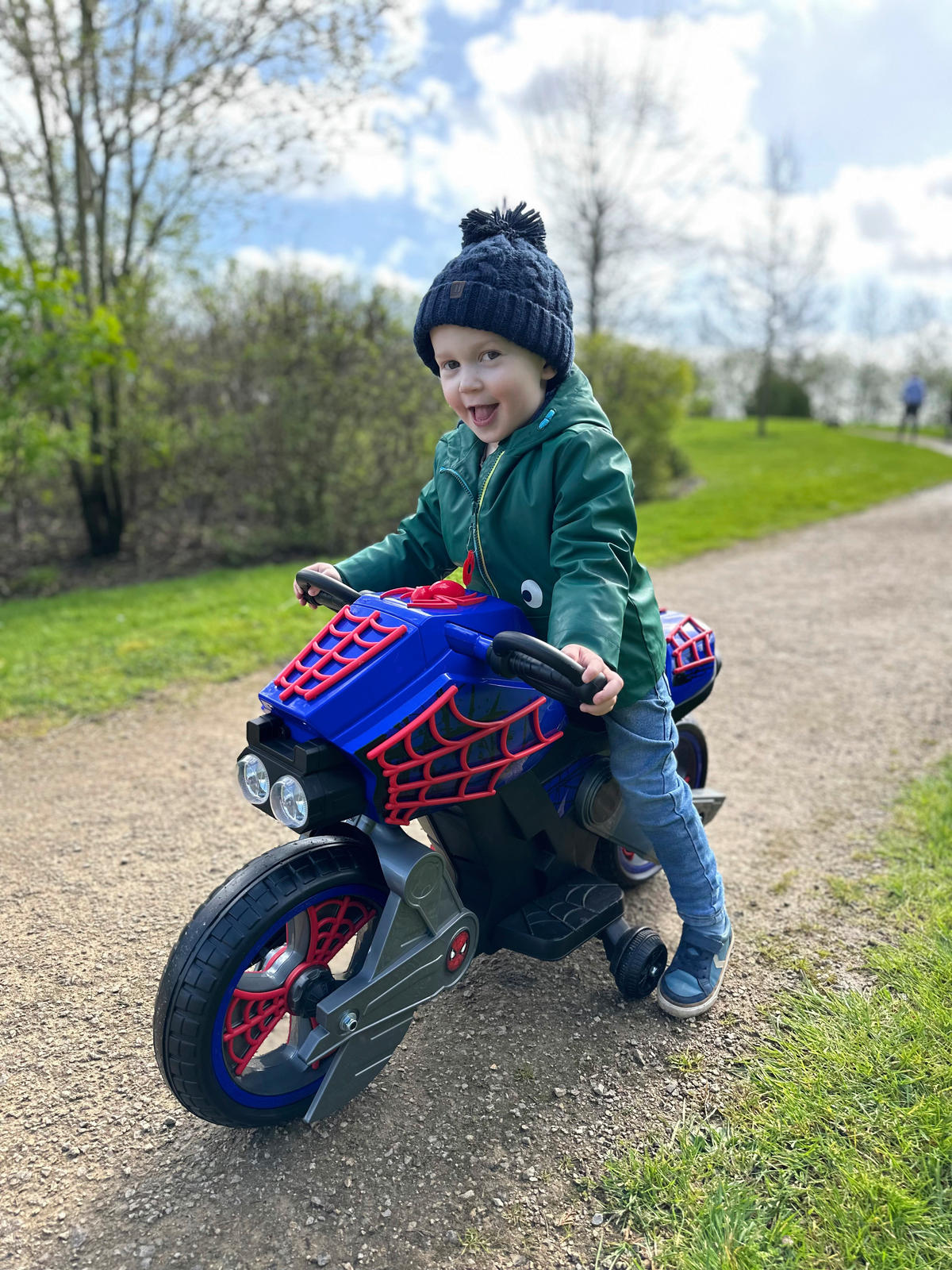 ELEKTRO-KINDERMOTORRAD  - Basics, Kunststoff (49,5/61/105cm)
