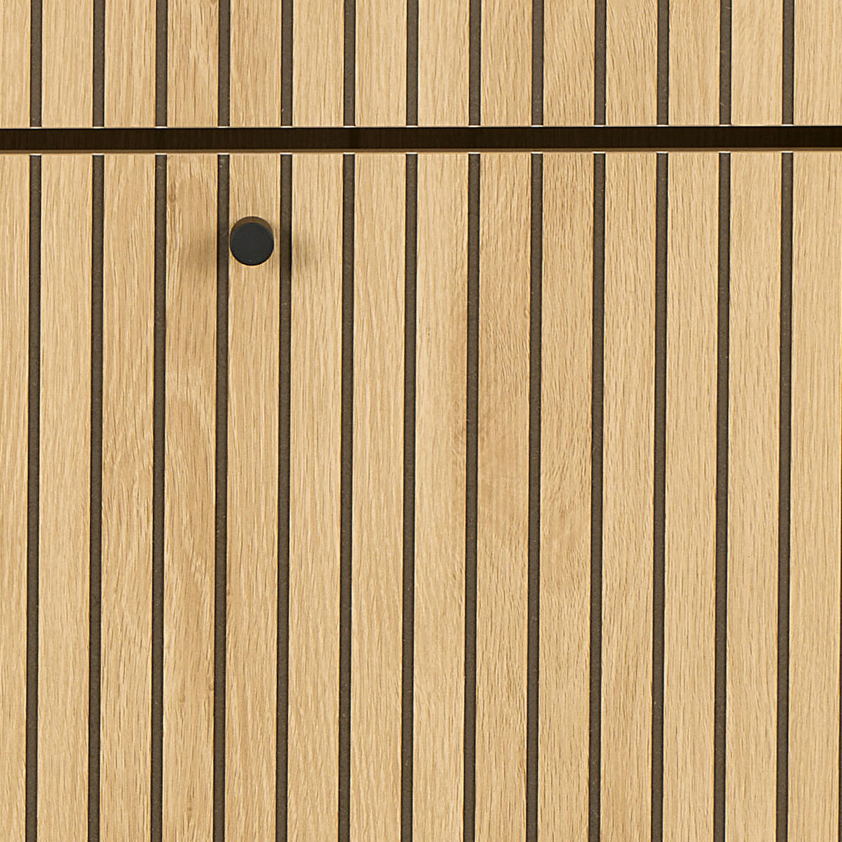 OMARA Z LOPUTAMI ZA ČEVLJE furnirano naravne barve, črna - črna/naravne barve, Design, kovina/leseni material (71,6/140,4/25cm) - MID.YOU