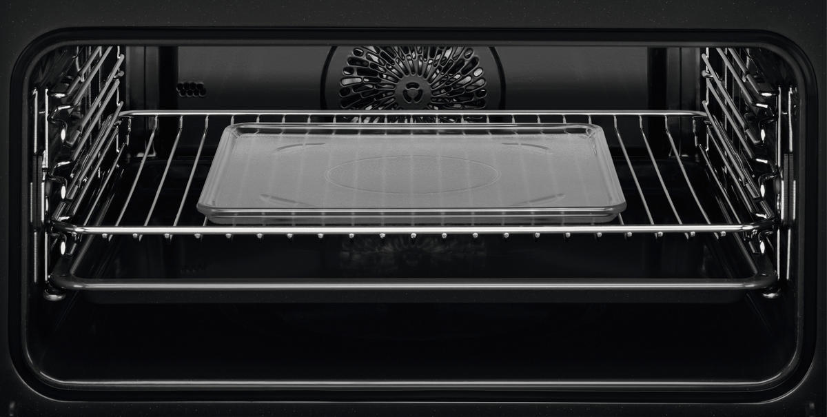 KOMPAKTBACKOFEN EVL6E46Z  - Schwarz, Basics, Glas/Metall (59,5/45,5/56,7cm) - Electrolux