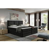 BOXSPRINGBETT 200/200 cm  in Schwarz  - Schwarz, Design, Holzwerkstoff/Kunststoff (200/200cm) - MID.YOU