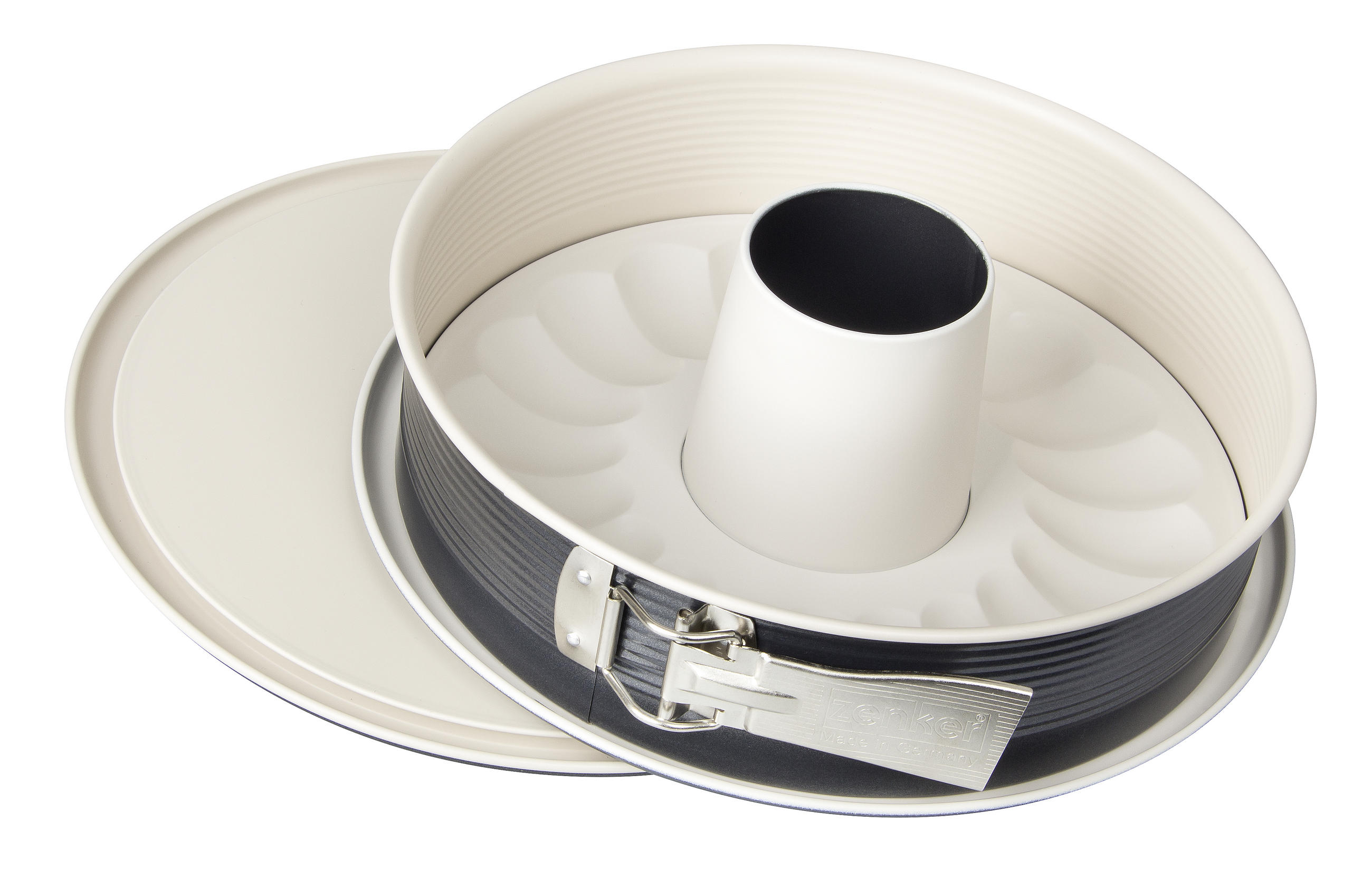 SPRINGFORM  - Anthrazit/Creme, Metall (26/7cm) - Zenker