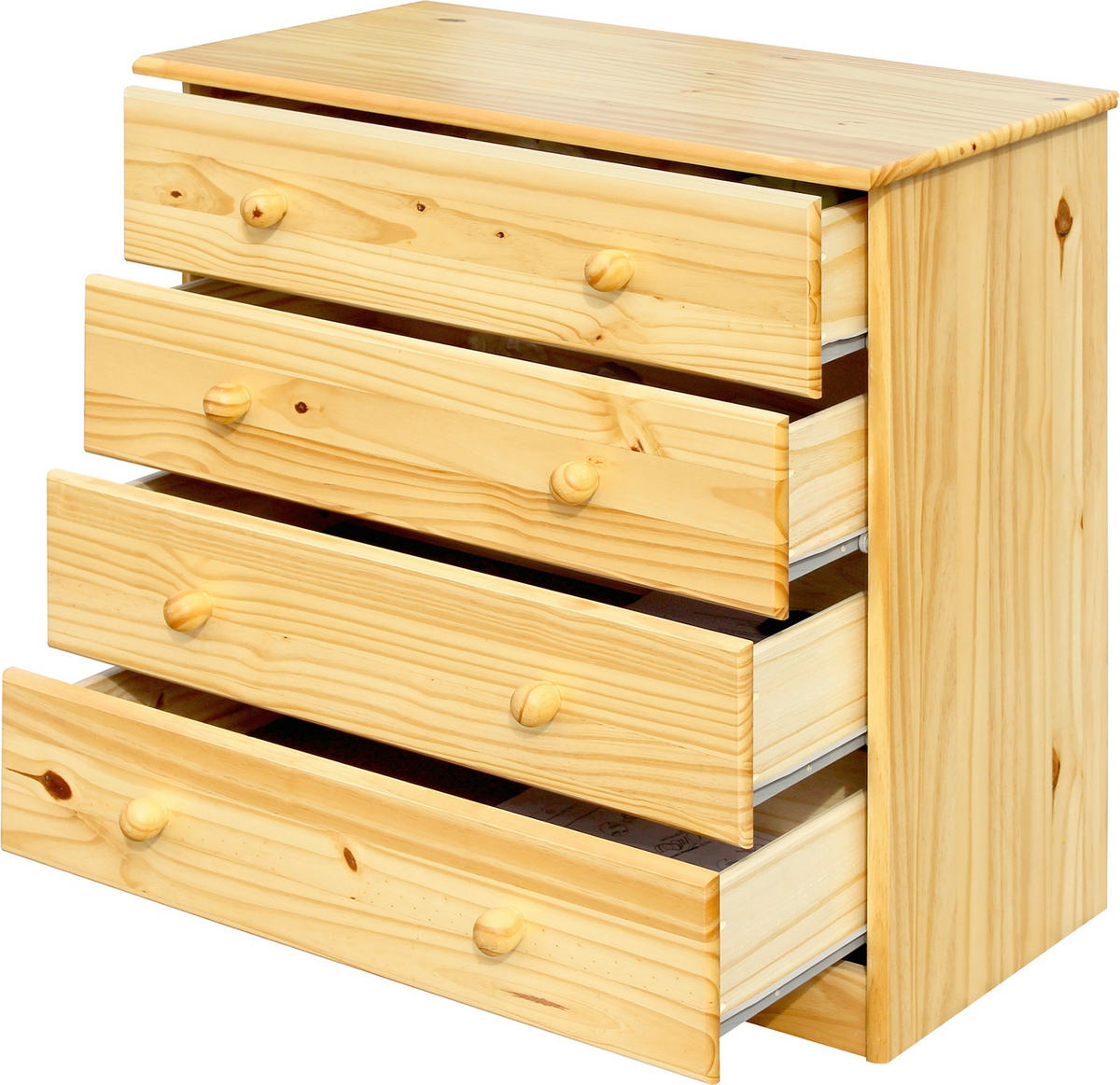 KOMMODE  in 79/75/40 cm  - Naturfarben, Design, Holz (79/75/40cm) - Livetastic