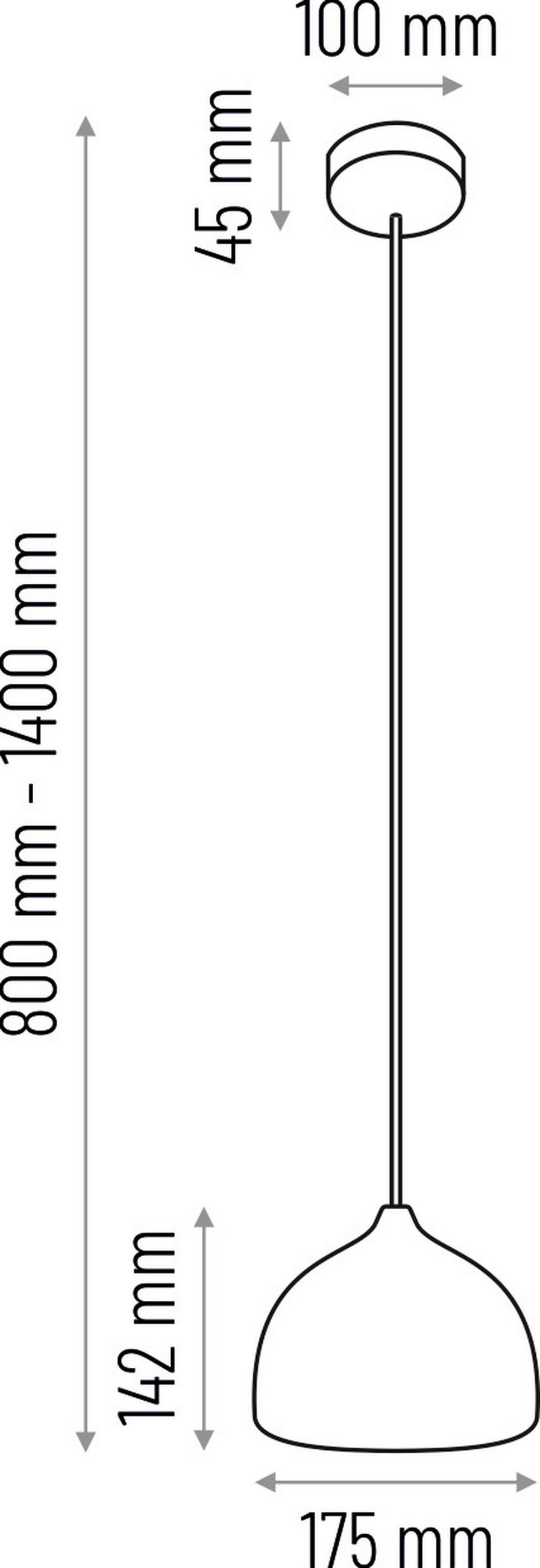 ZÁVĚSNÉ SVÍTIDLO, 17,5/90-140 cm  - černá, Design, dřevo (17,5/90-140cm)
