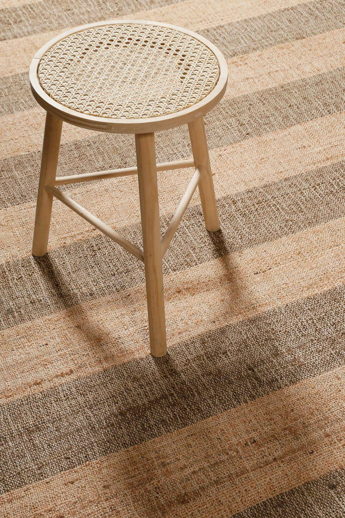 HANDWEBTEPPICH 80/150 cm Virgil Braun, Cognac  - Cognac/Braun, KONVENTIONELL, Textil (80/150cm)