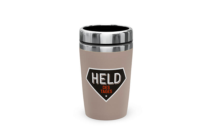 COFFEE-TO-GO-BECHER 0,250 L  - Basics (8,2/8,2/14cm)