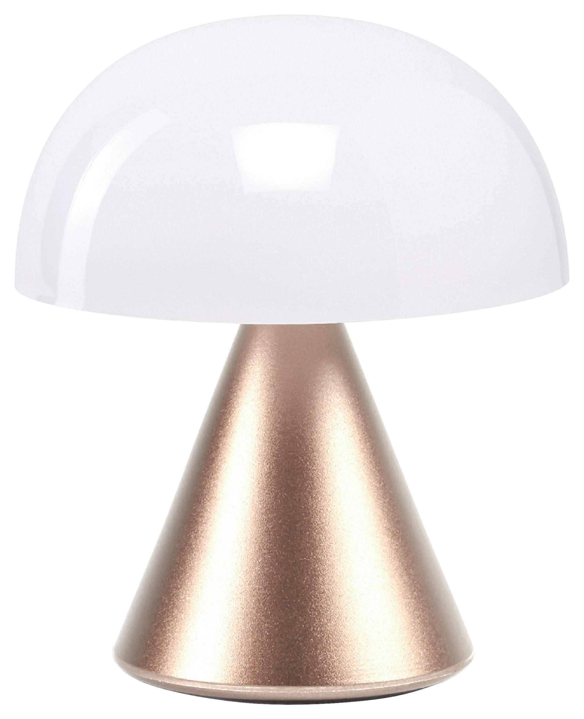 TISCHLEUCHTE 7/8,3/7 cm   - Goldfarben, Design, Kunststoff/Metall (7/8,3/7cm)