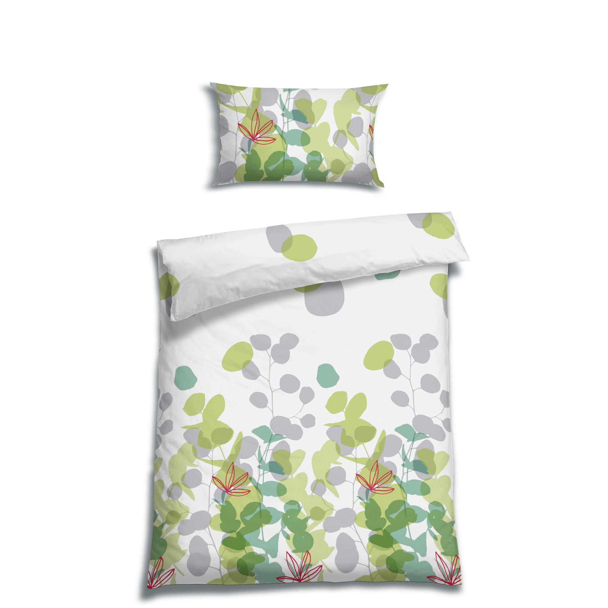 BETTWÄSCHE 2-teilig Seersucker 135/200 cm  - Gelb, Basics, Textil (135/200cm) - Florella