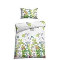 BETTWÄSCHE 2-teilig Seersucker 135/200 cm  - Gelb, Basics, Textil (135/200cm) - Florella