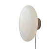 VÄGGLAMPA 34/18,5 cm   - vit/sandfärgad, Trend, glas (34/18,5cm) - It's about Romi