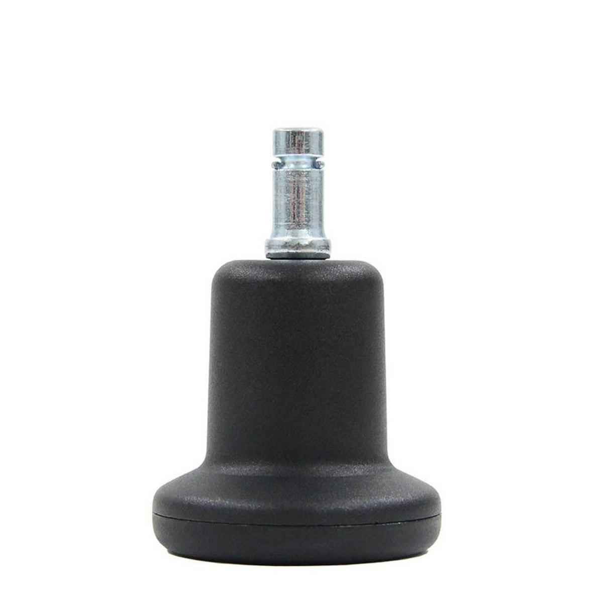 BÜROSTUHLGLEITER - Schwarz, Basics, Kunststoff/Metall (5,5/5,9/5,5cm) - MID.YOU