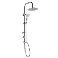Sistem De Duș  - culoare crom, Basics, metal (2,2/95cm) - Xora