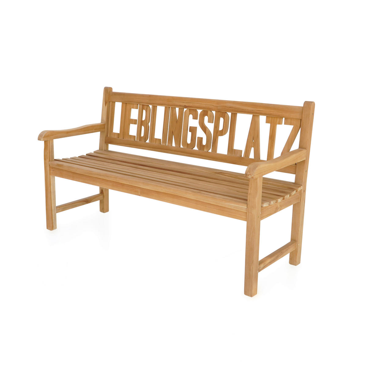 GARTENBANK 63/91,5/150 cm  in Braun  - Braun, Basics, Holz (63/91,5/150cm) - Gardenson