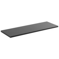 WANDBOARD in 80/1,8/25 cm Schwarz  - Schwarz, Konventionell, Holzwerkstoff (80/1,8/25cm) - Xora