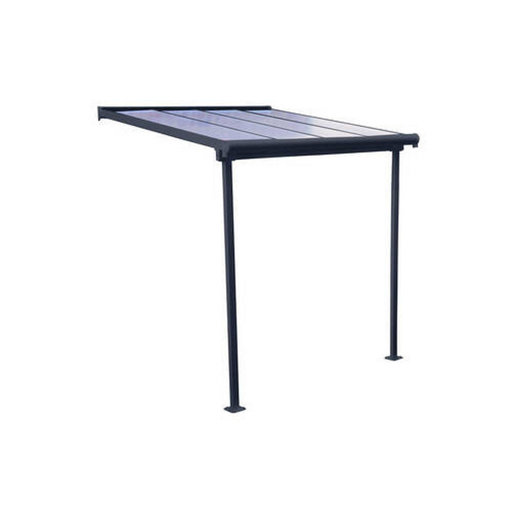 Terrassenüberdachung Palram Sierra 230x230 Cm Grau