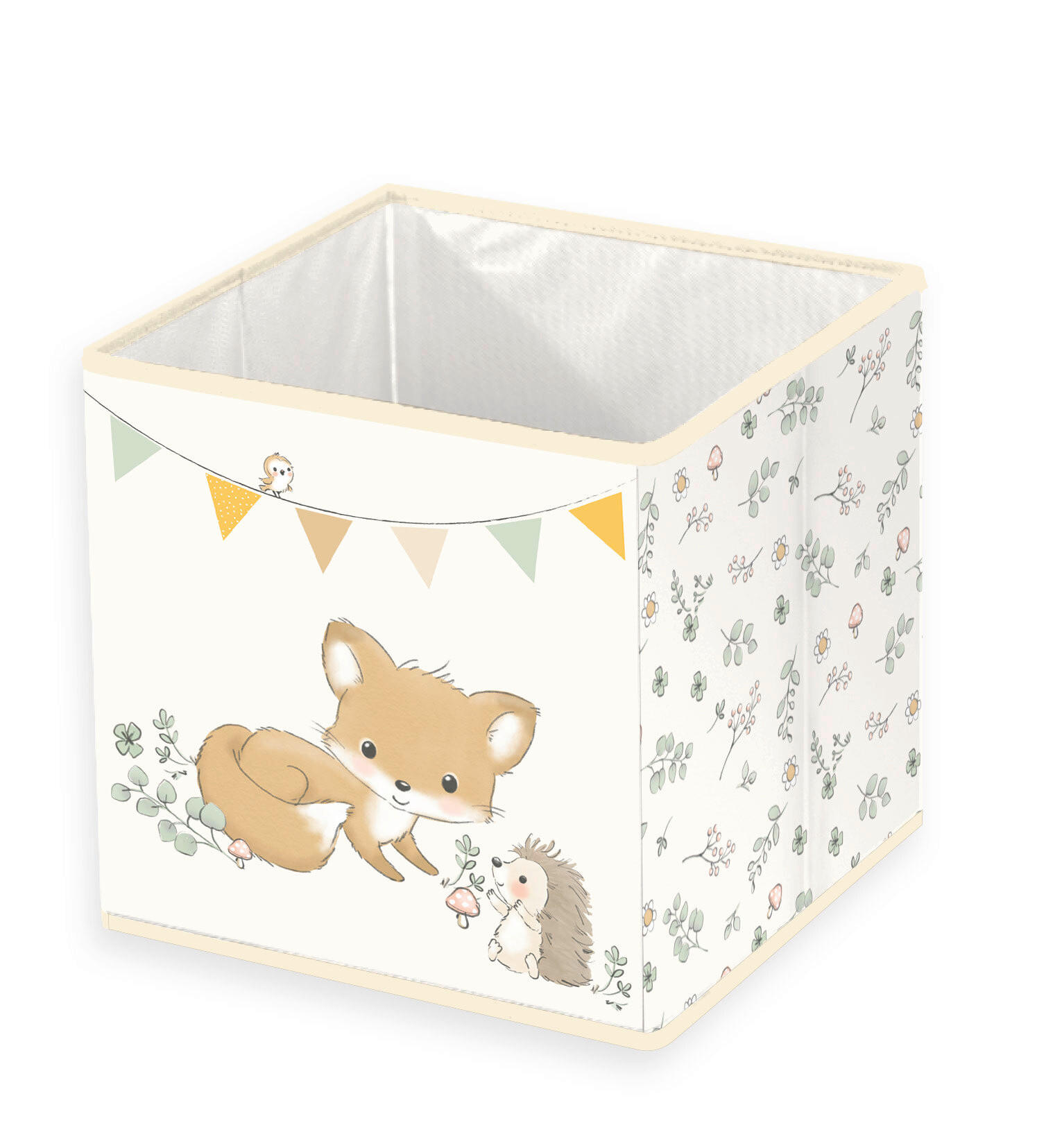 AUFBEWAHRUNGSBOX Waldfreunde  - Multicolor, Basics, Textil (30/30/30cm) - baby best
