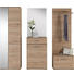 SCHUHSCHRANK Eichefarben - Eichefarben/Silberfarben, KONVENTIONELL, Holzwerkstoff/Kunststoff (65/101/36cm) - Boxxx SCHUHSCHRANK Eichefarben - Eichefarben/Silberfarben, KONVENTIONELL, Holzwerkstoff/Kunststoff (65/101/36cm) - Boxxx