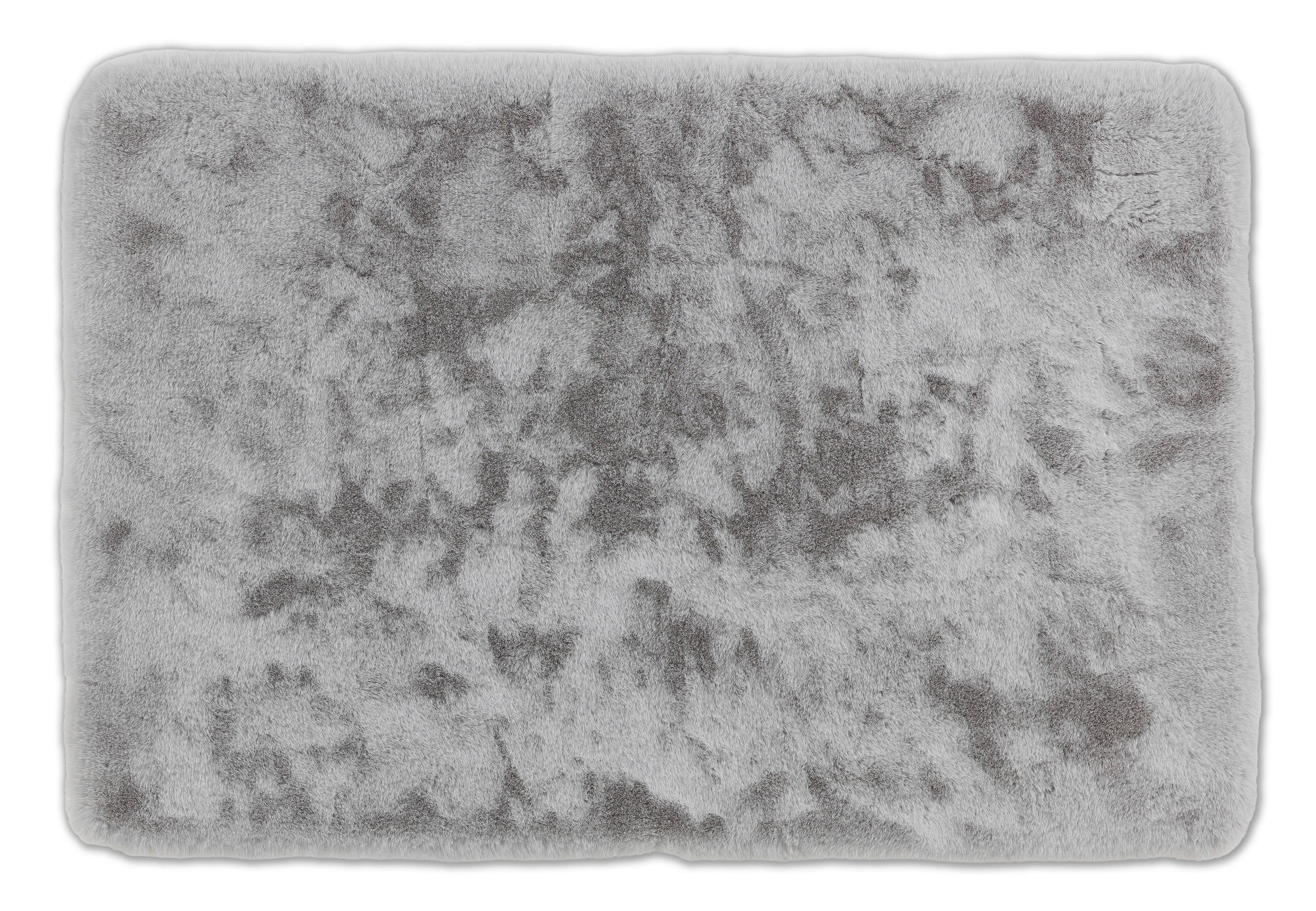 BADTEPPICH Bali Silberfarben 40/60 cm  - Silberfarben, Basics, Textil (40/60cm) - Schöner Wohnen