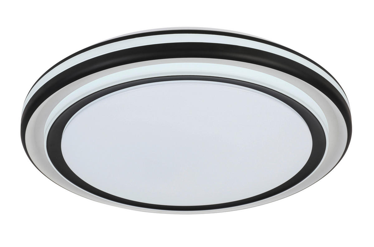 LED SVJETILJKA STROPNA  - bijela/crna, Trend, metal/plastika (65/9cm) - Novel