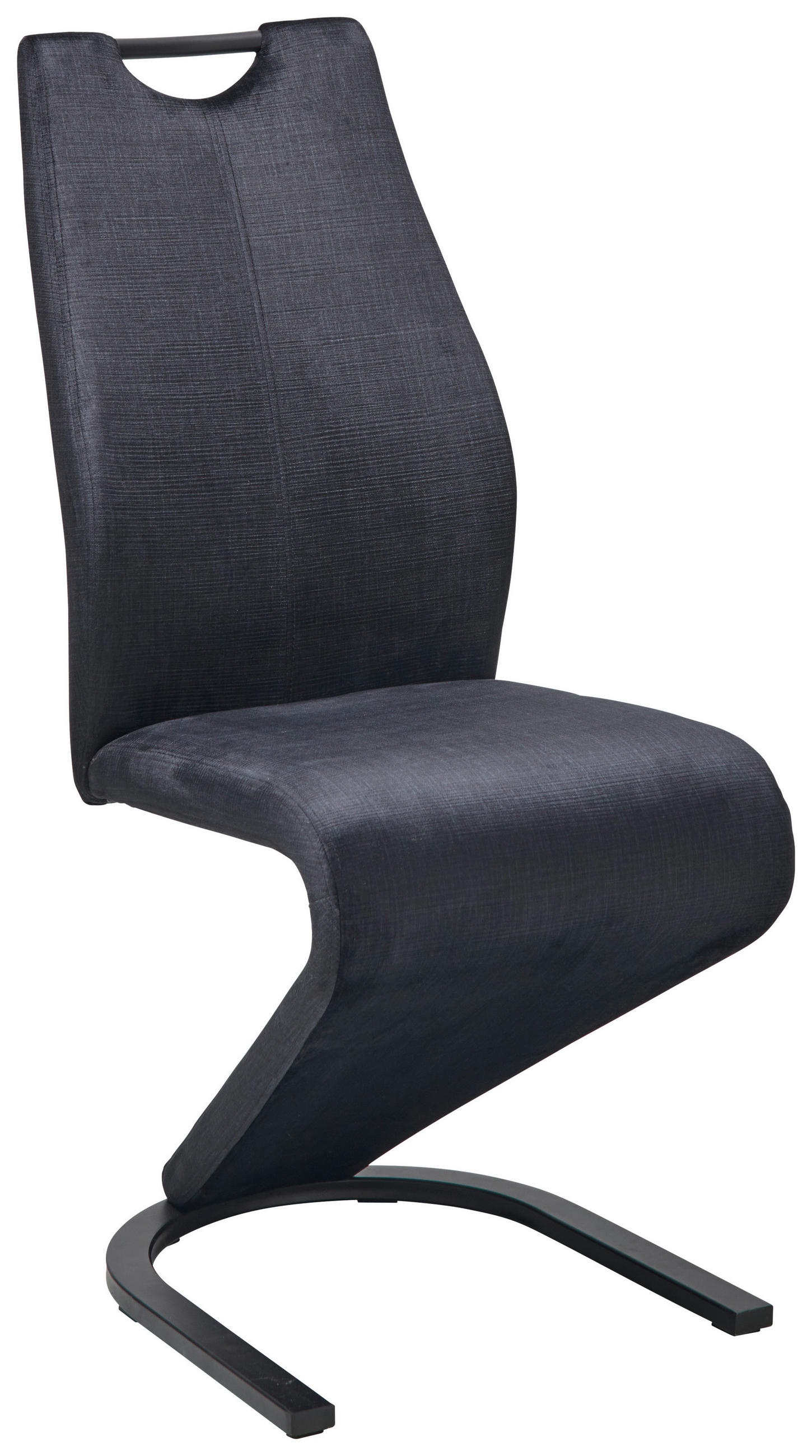 HOUPACÍ ŽIDLE, černá - černá, Lifestyle, kov/textil (44/105/65cm) - MID.YOU